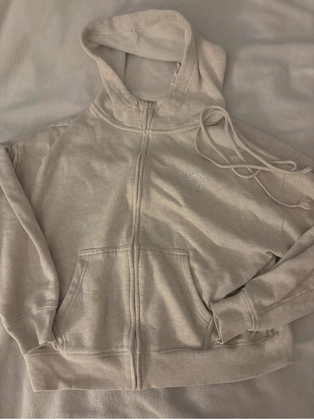 Campus Fleece Bling VS PINK Zip Up
